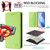 Samsung Galaxy S24 FE RC01 Dual-Folded Magnetic Suction RFID Leather Phone Case - Grass Green