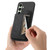 Samsung Galaxy S24 FE Retro MagSafe Zipper Wallet Card Bag Back Phone Case - Black