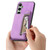 Samsung Galaxy S24 FE Retro MagSafe Zipper Wallet Card Bag Back Phone Case - Purple