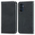 Samsung Galaxy S24 FE Retro Skin Feel Magnetic Leather Phone Case - Black