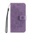 Samsung Galaxy S24 FE Seven-petal Flowers Embossing Leather Phone Case - Light Purple