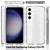 Samsung Galaxy S24 FE Shockproof Clear Gradient PC + TPU Phone Case - Transparent Samsung Galaxy S24 FE Shockproof Clear Gradient PC + TPU Phone Case - Transparent