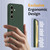 Samsung Galaxy S24 FE Shockproof Silicone Magsafe Phone Case - Dark Green