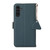 Samsung Galaxy S24 FE Side-Magnetic TJ Genuine Leather RFID Phone Case - Green