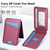 Samsung Galaxy S24 FE Skin Feel Detachable Card Bag Magsafe Phone Case - Wine Red
