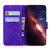Samsung Galaxy S24 FE Skin Feel Pure Color Flip Leather Phone Case - Purple