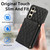 Samsung Galaxy S24 FE Splicing Rhombic Texture Card Bag Phone Case with Long Lanyard - Black