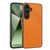 Samsung Galaxy S24 FE Ultra-thin Plain Skin Leather Phone Case - Orange