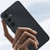 Samsung Galaxy S24 FE Ultra-thin Plain Skin Leather Phone Case - Orange