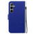 Samsung Galaxy S24 FE Ultra-thin Voltage Magnetic Buckle Leather Phone Case - Blue