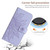 Samsung Galaxy S24 FE Skin Feel Sun Flower Embossed Flip Leather Phone Case with Lanyard - Purple