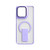 CLICK Latch Series Moto G Power (2025) Case - Clear Purple