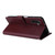 Samsung Galaxy A16 5G / A26 5G 3-Card Slots Multifunctional Leather Phone Case - Wine Red