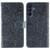 Samsung Galaxy A16 5G / A26 5G Lace Flower Embossing Flip Leather Phone Case - Dark Blue Samsung Galaxy A16 5G / A26 5G Lace Flower Embossing Flip Leather Phone Case - Dark Blue