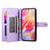 Samsung Galaxy A16 5G / A26 5G Nine Card-slot Zipper Wallet Bag Leather Phone Case - Purple Samsung Galaxy A16 5G / A26 5G Nine Card-slot Zipper Wallet Bag Leather Phone Case - Purple