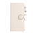 Samsung Galaxy A16 5G / A26 5G Round Buckle Zipper Wallet Leather Phone Case with Crossbody Strap - White