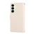 Samsung Galaxy A16 5G / A26 5G Round Buckle Zipper Wallet Leather Phone Case with Crossbody Strap - White