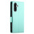 Samsung Galaxy A16 5G / A26 5G Side Buckle Magnetic Frosted Leather Phone Case - Mint Green