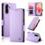 Samsung Galaxy A16 5G / A26 5G Side Buckle Magnetic Frosted Leather Phone Case - Purple