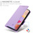 Samsung Galaxy A16 5G / A26 5G Side Buckle Magnetic Frosted Leather Phone Case - Purple