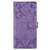 Samsung Galaxy A26 5G Embossed Floral Pattern Leather Phone Case - Purple