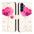 Samsung Galaxy A26 5G 3D Painting Horizontal Flip Leather Phone Case - Flower