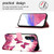 Samsung Galaxy A26 5G 3D Painting Horizontal Flip Leather Phone Case - Rose Butterfly