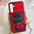 Samsung Galaxy A26 5G Armor Rotating Holder MagSafe Phone Case - Red Samsung Galaxy A26 5G Armor Rotating Holder MagSafe Phone Case - Red