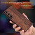 Samsung Galaxy A26 5G AZNS 3D Embossed Skin Feel Phone Case - Brown
