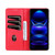 Samsung Galaxy A26 5G AZNS Magnetic Calf Texture Flip Leather Phone Case - Red Samsung Galaxy A26 5G AZNS Magnetic Calf Texture Flip Leather Phone Case - Red