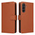 Samsung Galaxy A26 5G BETOPNICE BN-005 2 in 1 Detachable Imitate Genuine Leather Phone Case - Brown