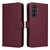 Samsung Galaxy A26 5G BETOPNICE BN-005 2 in 1 Detachable Imitate Genuine Leather Phone Case - Wine Red
