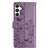Samsung Galaxy A26 5G Butterflies and Flowers Leather Phone Case - Purple