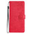 Samsung Galaxy A26 5G Butterflies and Flowers Leather Phone Case - Red