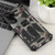 Samsung Galaxy A26 5G Camouflage Armor Kickstand TPU Hybrid PC Magnetic Phone Case - Army Green