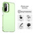 Samsung Galaxy A26 5G Candy PC Hybrid TPU Shockproof Phone Case - Green Samsung Galaxy A26 5G Candy PC Hybrid TPU Shockproof Phone Case - Green