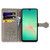 Samsung Galaxy A26 5G Cat and Dog Embossed Leather Phone Case - Gray