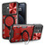 Samsung Galaxy A26 5G CD Texture Sliding Camshield Magnetic Holder Phone Case - Red Samsung Galaxy A26 5G CD Texture Sliding Camshield Magnetic Holder Phone Case - Red