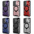 Samsung Galaxy A26 5G CD Texture Sliding Camshield Magnetic Holder Phone Case - Red Samsung Galaxy A26 5G CD Texture Sliding Camshield Magnetic Holder Phone Case - Red