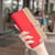Samsung Galaxy A26 5G Color Matching RFID Anti-theft Leather Phone Case - Red