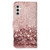 Samsung Galaxy A26 5G Colored Drawing Marble Pattern Leather Phone Case - Rose Gold Samsung Galaxy A26 5G Colored Drawing Marble Pattern Leather Phone Case - Rose Gold