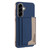 Samsung Galaxy A26 5G Colour Matching Horizontal Magnetic Card Bag RFID MagSafe Phone Case - Dark Blue