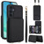 Samsung Galaxy A26 5G Crossbody Dual-buckle Wallet RFID Back Leather Phone Case - Black Samsung Galaxy A26 5G Crossbody Dual-buckle Wallet RFID Back Leather Phone Case - Black