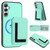 Samsung Galaxy A26 5G CX01 Detachable Magsafe Magnetic Card Bag Phone Case - Mint Green Samsung Galaxy A26 5G CX01 Detachable Magsafe Magnetic Card Bag Phone Case - Mint Green