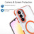 Samsung Galaxy A26 5G Dual-Color Clear Acrylic Hybrid TPU MagSafe Phone Case - Purple