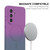Samsung Galaxy A26 5G ENKAY Hat-Prince MagSafe Rainbow Gradient Silicone Phone Case with Lens Film - Pink Blue