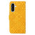 Samsung Galaxy A26 5G Ethnic Style Embossed Pattern Leather Phone Case - Yellow