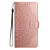 Samsung Galaxy A26 5G Flower Embossed Leather Phone Case - Rose Gold