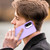 Samsung Galaxy A26 5G Frosted Translucent TPU Hybrid PC Full Coverage Phone Case - Dark Purple