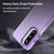 Samsung Galaxy A26 5G Frosted Translucent TPU Hybrid PC Full Coverage Phone Case - Dark Purple Samsung Galaxy A26 5G Frosted Translucent TPU Hybrid PC Full Coverage Phone Case - Dark Purple